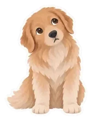 Example sticker: Maple, confused