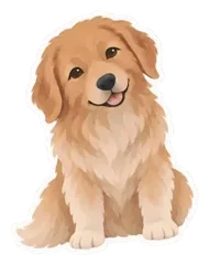 Example sticker: Maple, love