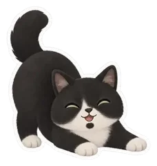 Example sticker: Pepper, happy