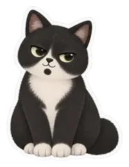 Example sticker: Pepper, sassy
