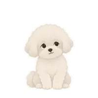 Biscuit's guilty sticker, animated