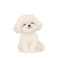 Biscuit's proud sticker, animated