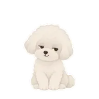 Biscuit's sassy sticker, animated