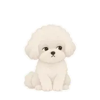 Biscuit's sulking sticker, animated