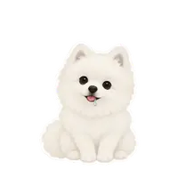 Rufus's hungry sticker, animated