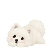 Rufus's shy sticker, animated