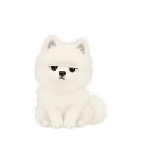 Rufus's unimpressed sticker, animated